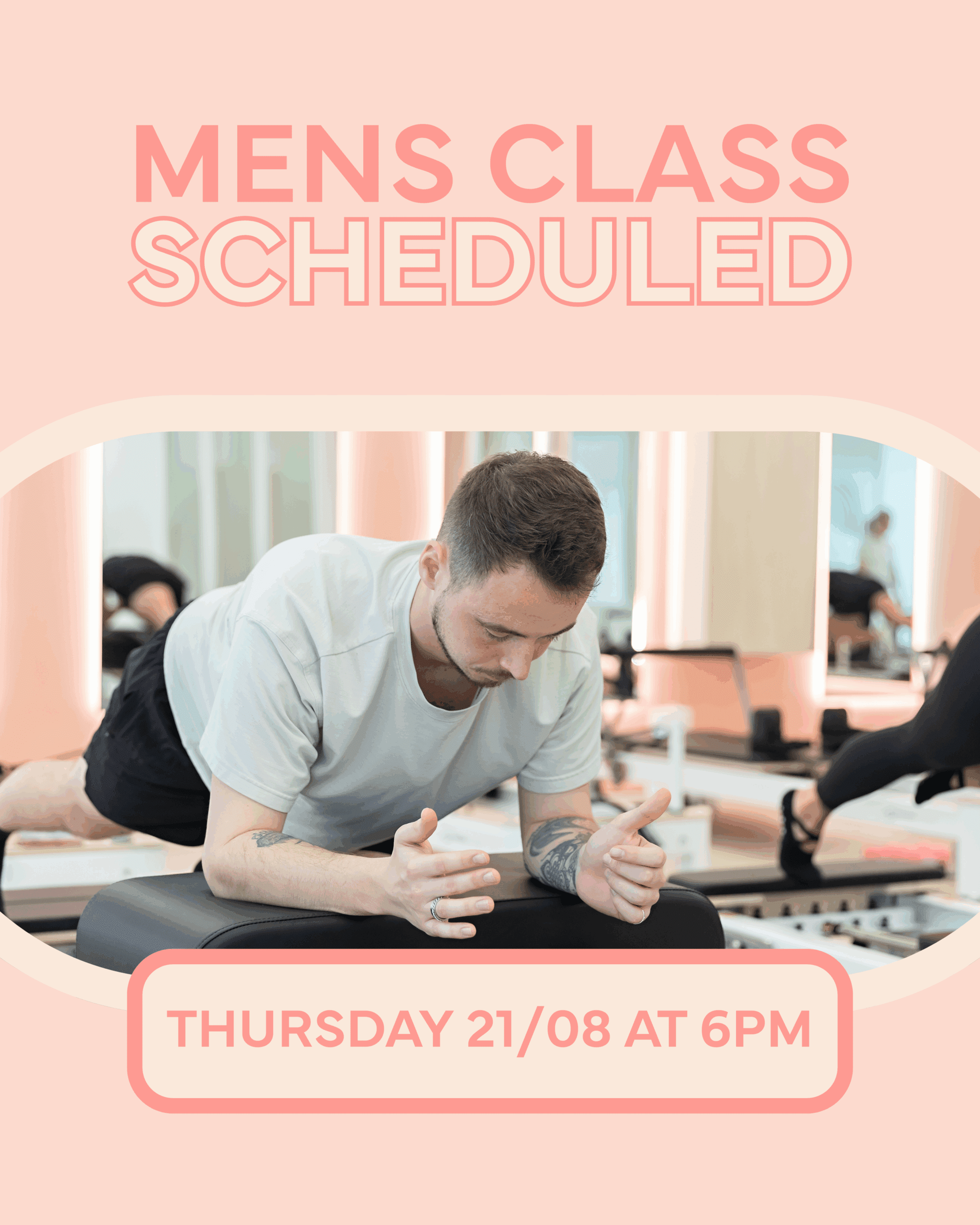Mens Class - New Date Post