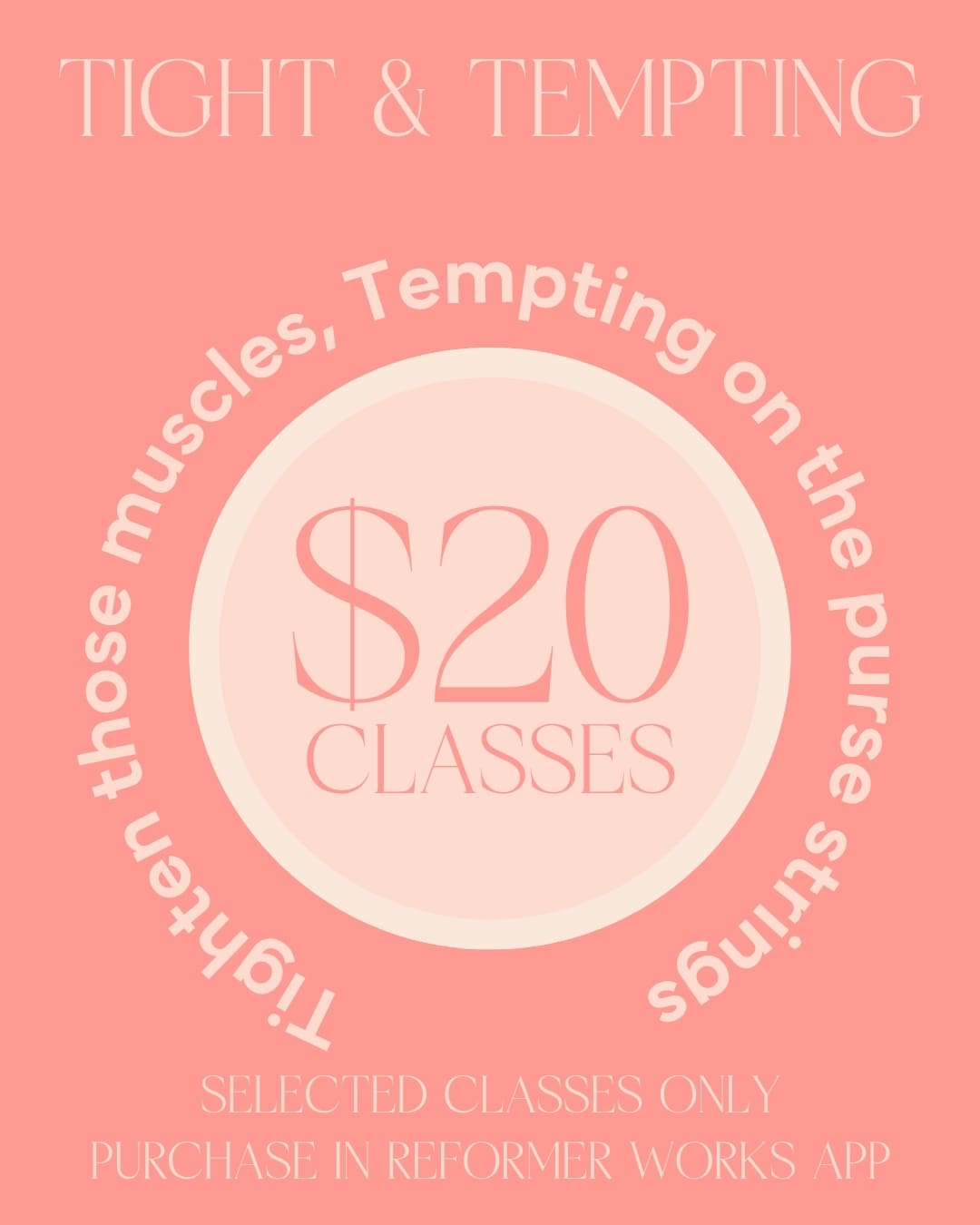 Winter Special - $20 classes